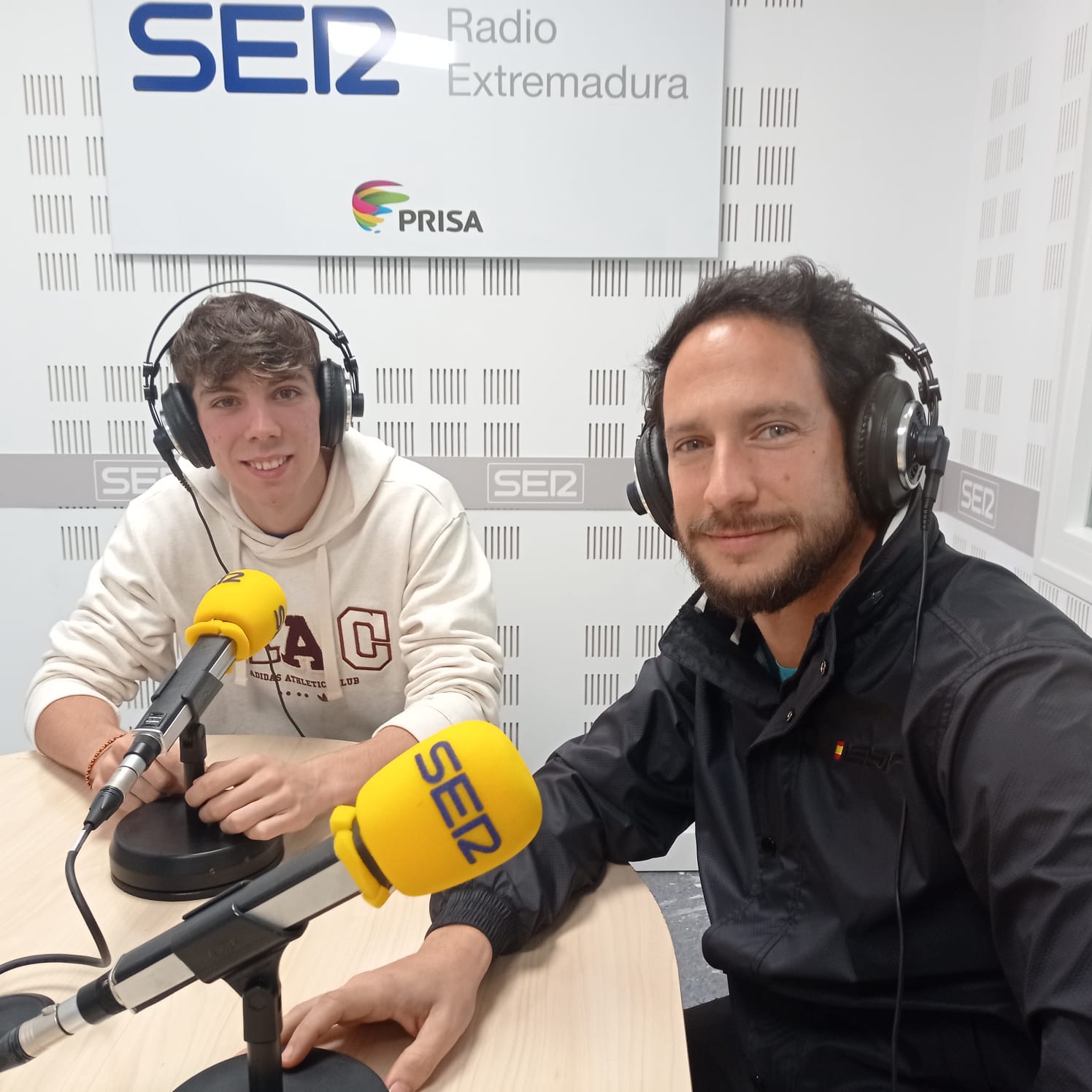 David García Zurita y Luis Carretero, en Ser Deportivos Extremadura.