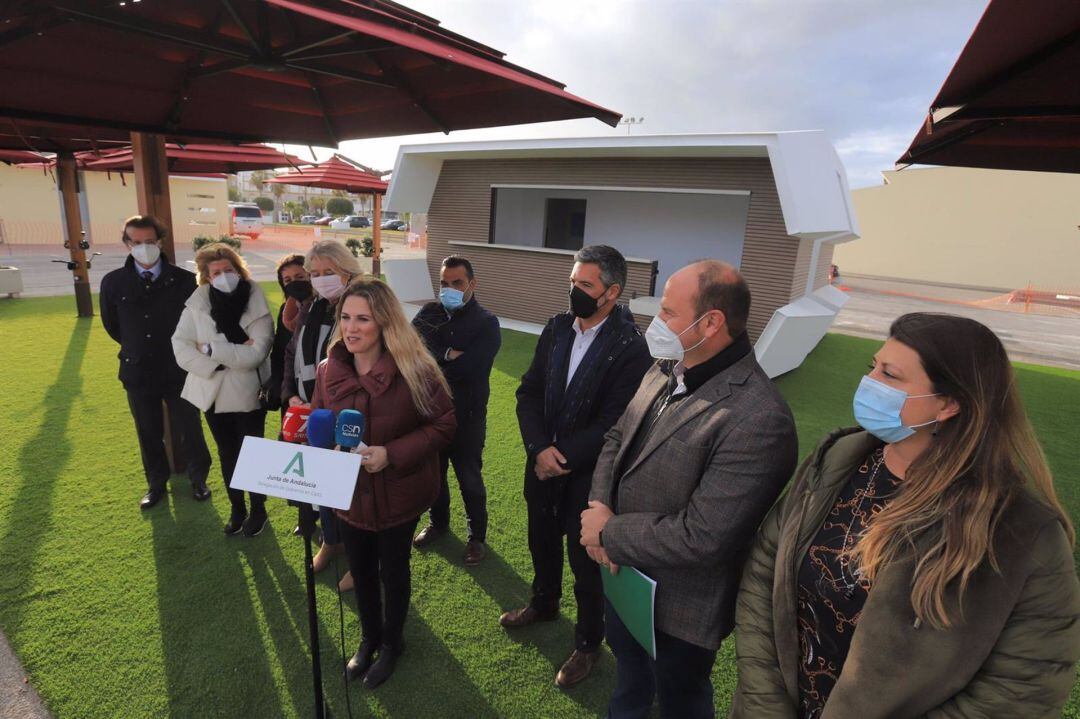 Presentación del proyecto en el muelle de Rota