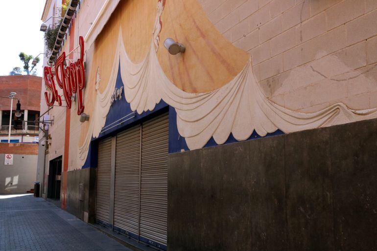 Fachada de la discoteca en Lloret de Mar en la que se produjo la pelea