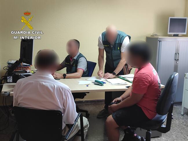 Detenidos por extorsionar en redes sociales a un vecino de Cartagena