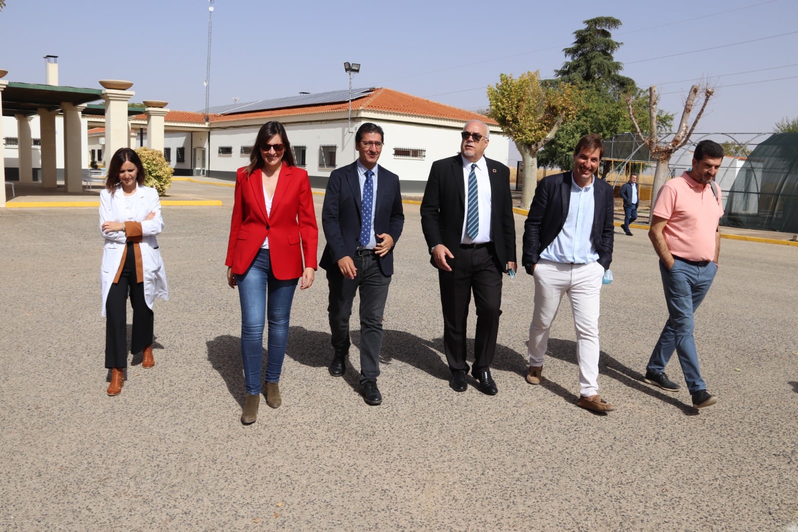 Visita al CADI de Manzanares, tras las actuaciones realizadas en eficiencia energética por la Diputación de Ciudad Real