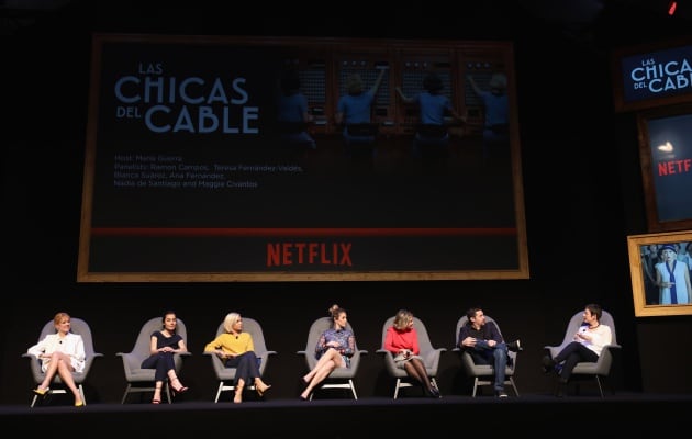 &#039;Las chicas del cable&#039; en el panel &#039;See What&#039;s Next&#039; de Netflix