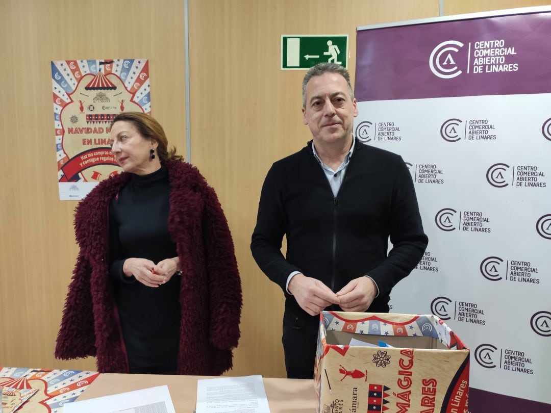 Sorteo de la campaña de Navidad 2019 en Linares.