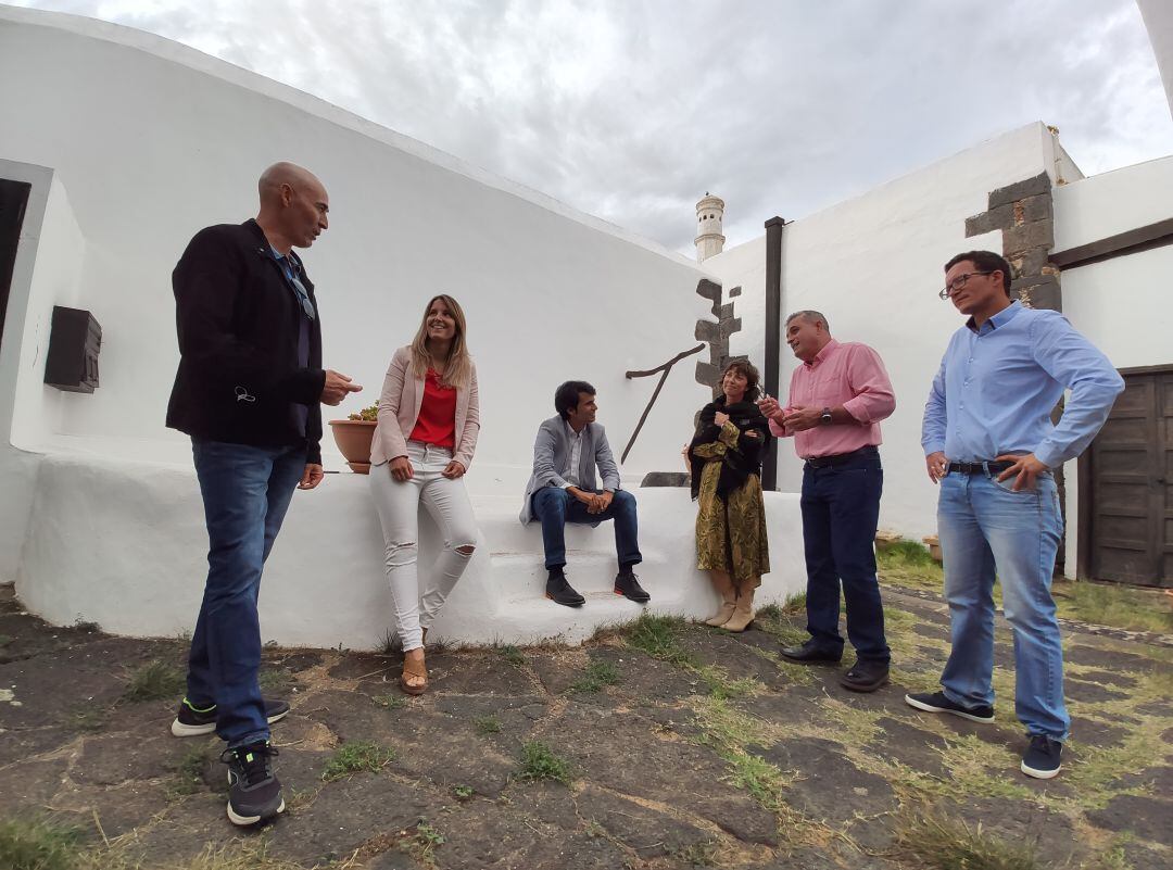 Concejales del PSOE en el Ayuntamiento de Teguise.