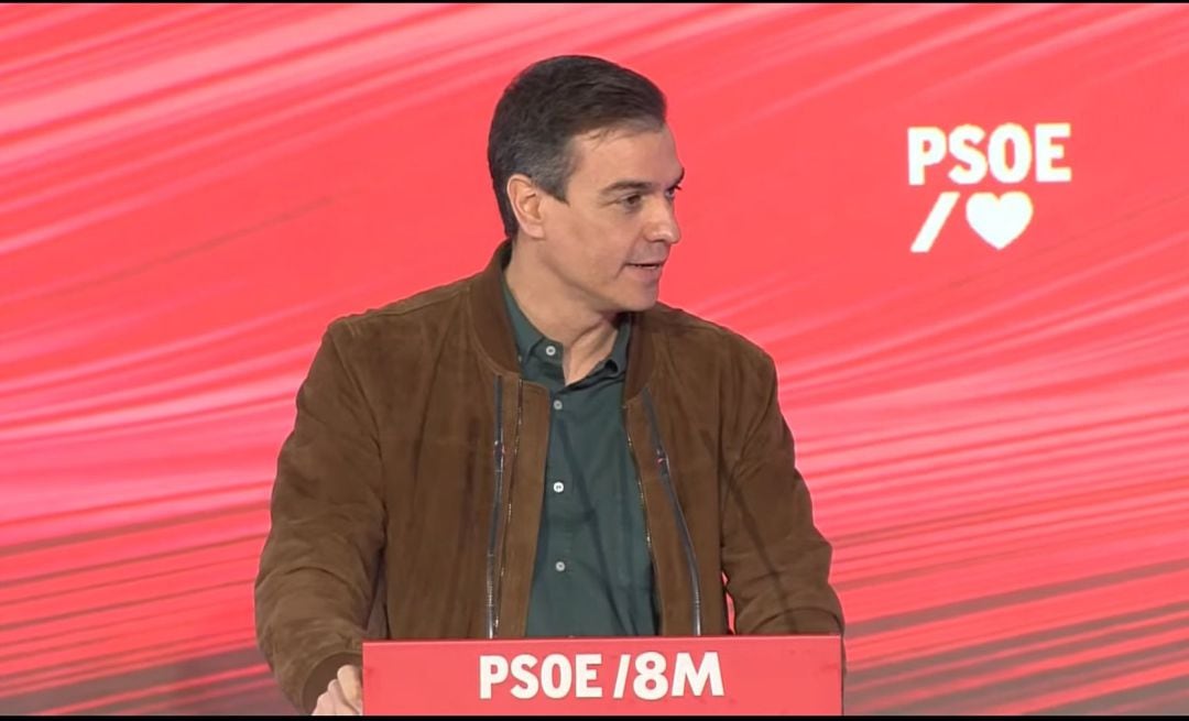 El presidente del Gobierno , Pedro Sánchez.