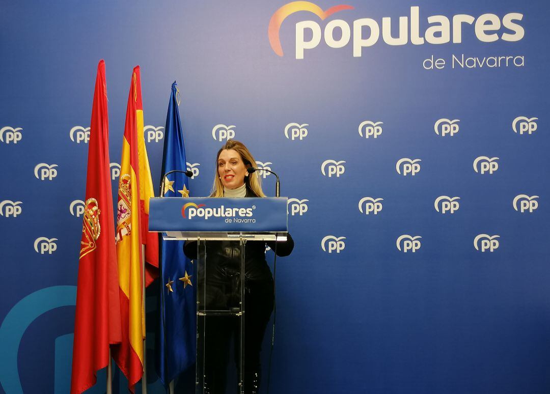 La senadora del PP, Amelia Salanueva