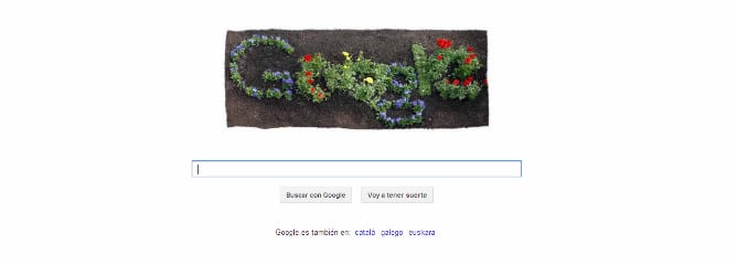 Doodle de Google dedicado al Día del Planeta