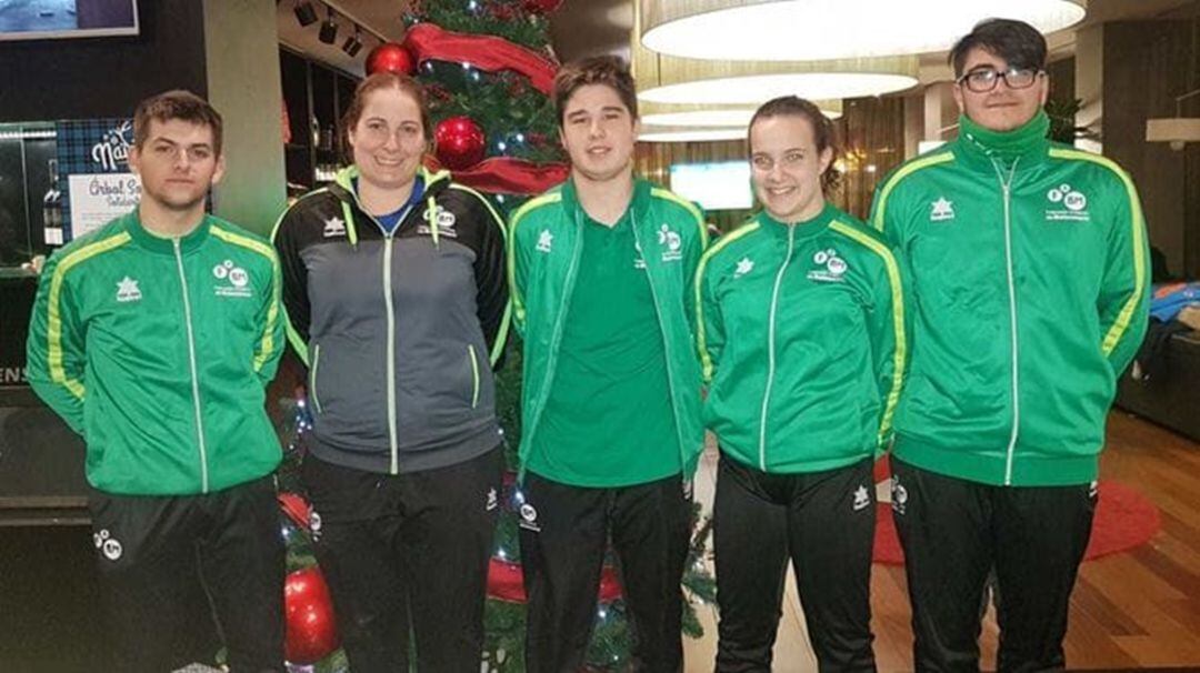 Imagen de los algecireños en Valladolid.