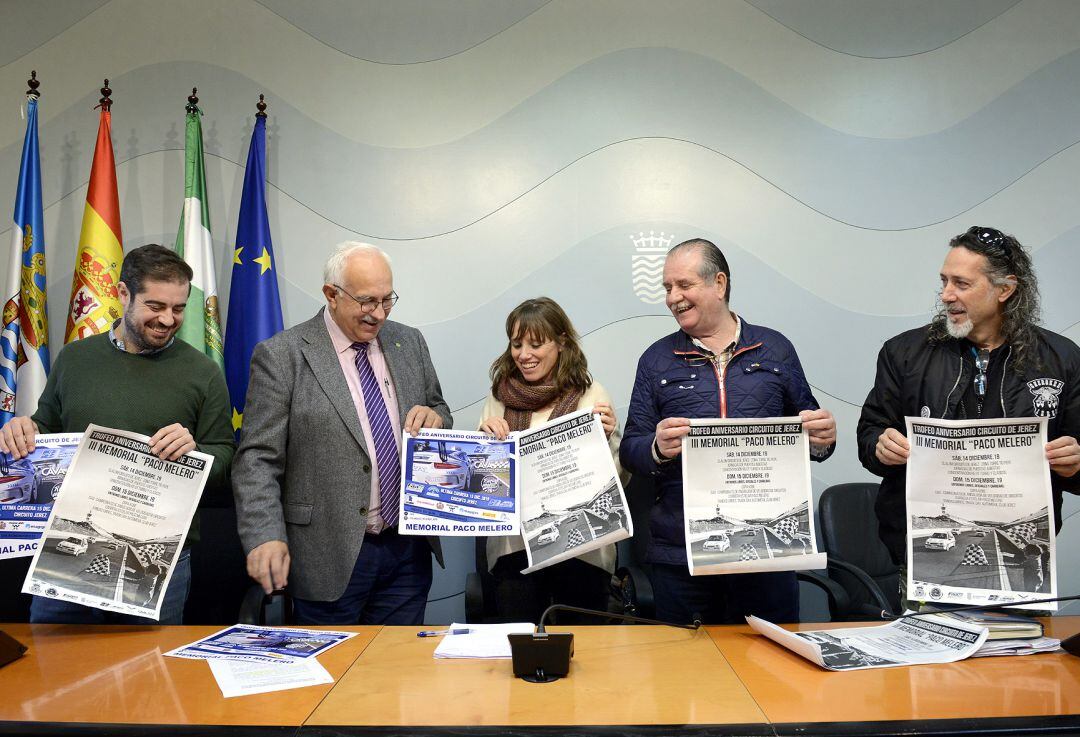 Presentadas en el Ayuntamiento las pruebas qu etendrán lugar este fin de semana en el Circuito de Jerez