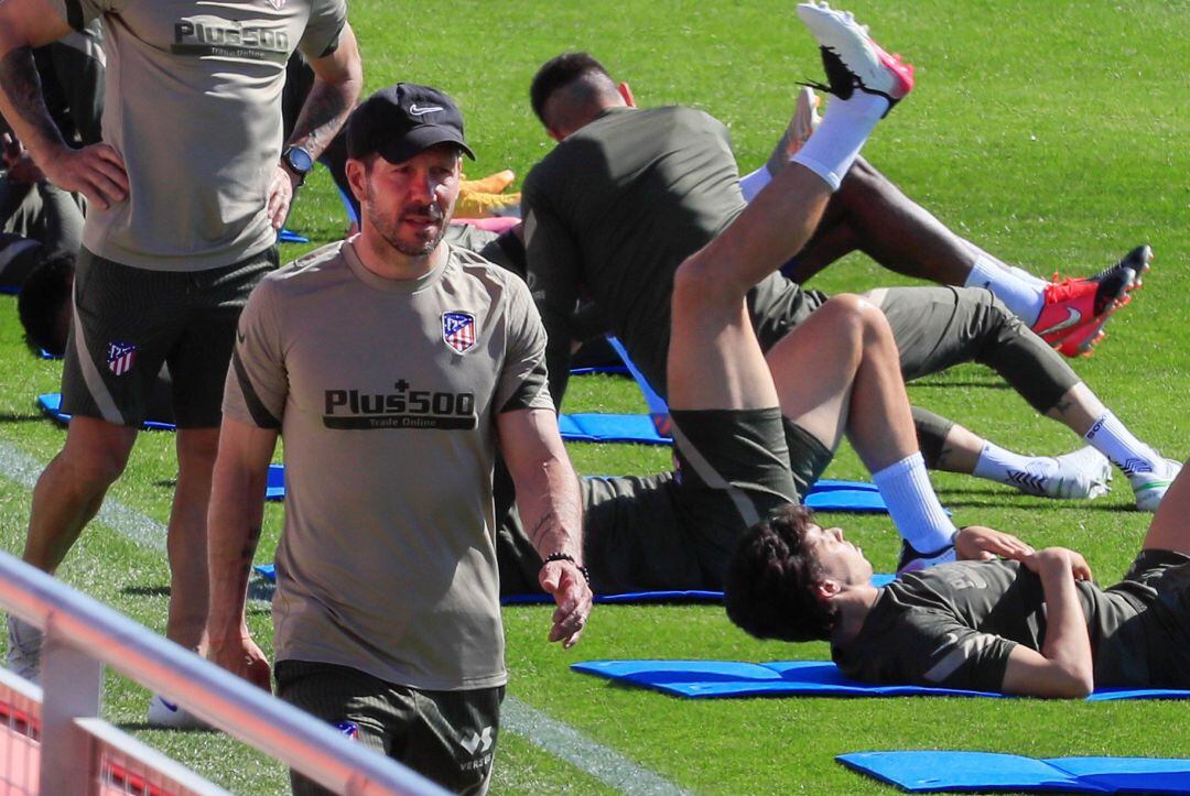 Entrenamiento Atlético de Madrid