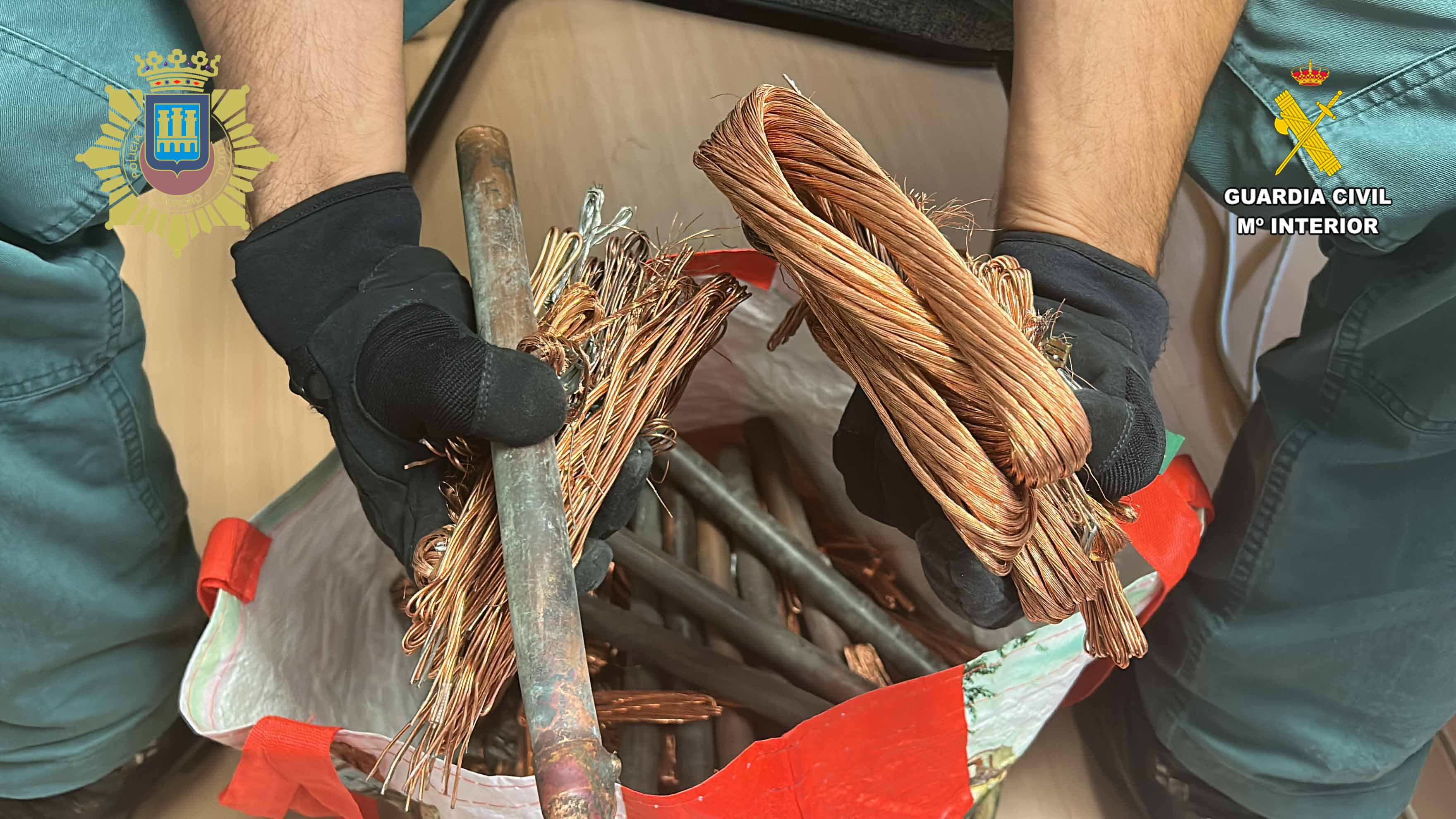 Tres detenidos por darse a la fuga con un vehículo y provocar un accidente en Logroño