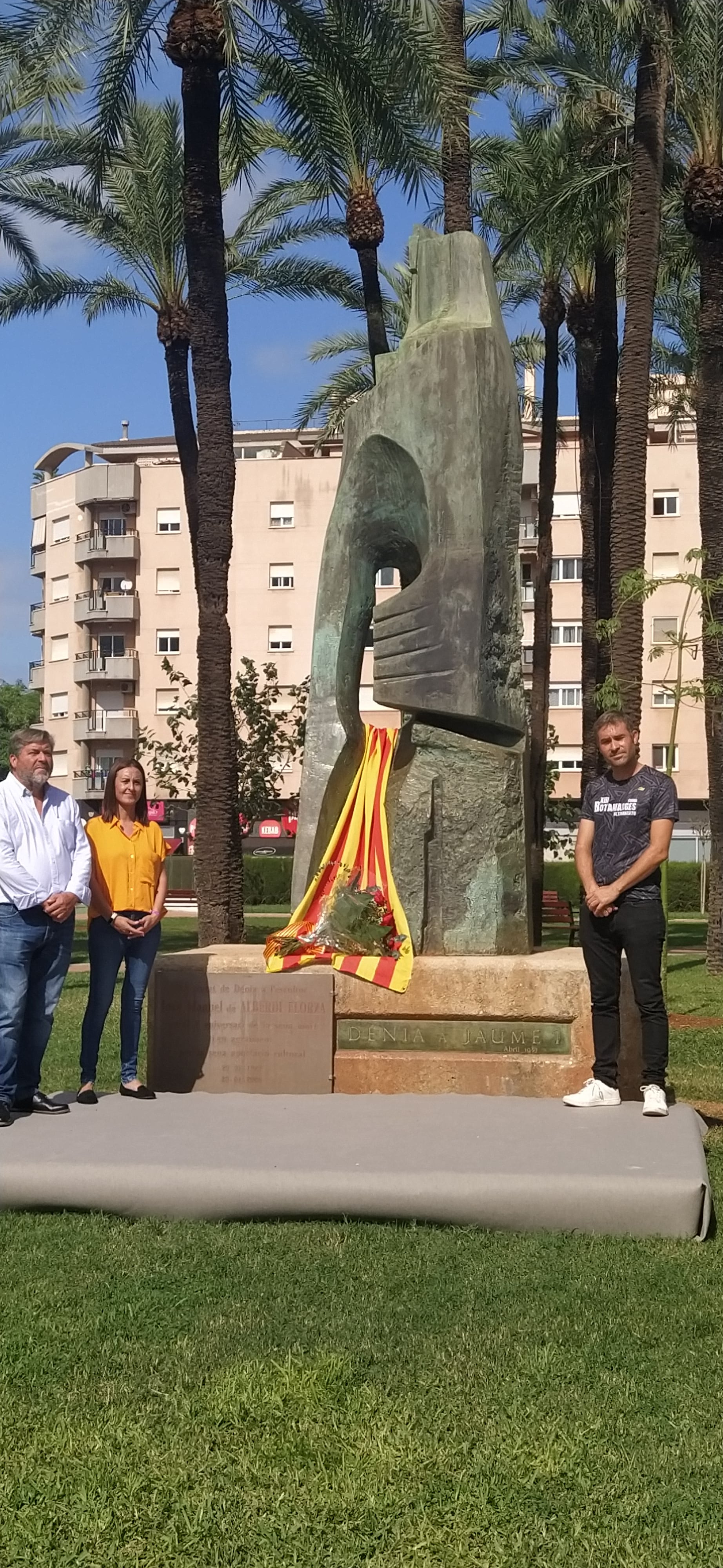 Ofrenda a Jaume I.