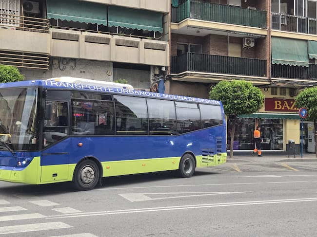 Transporte público en Molina de Segura