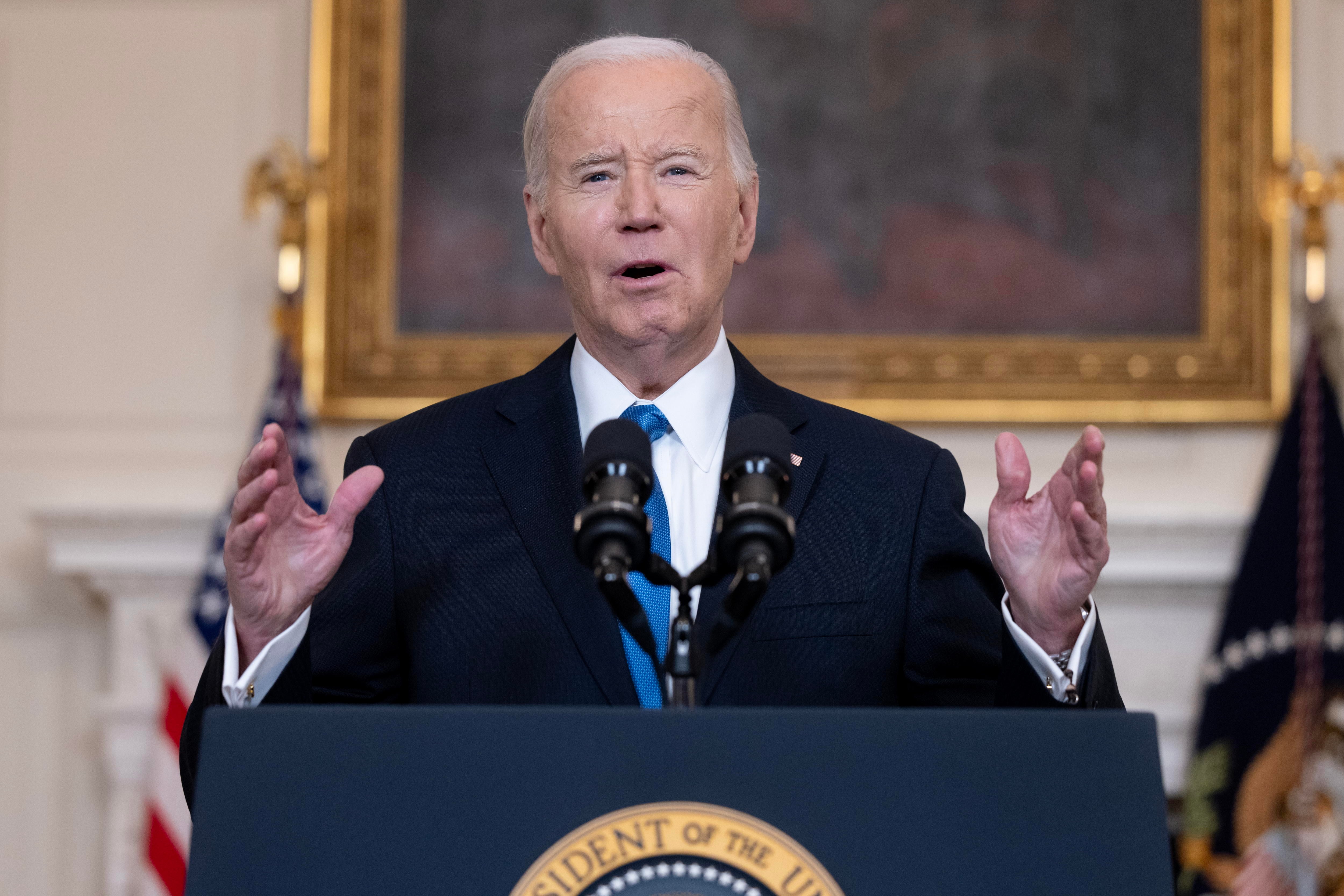 El presidente de Estados Unidos, Joe Biden.