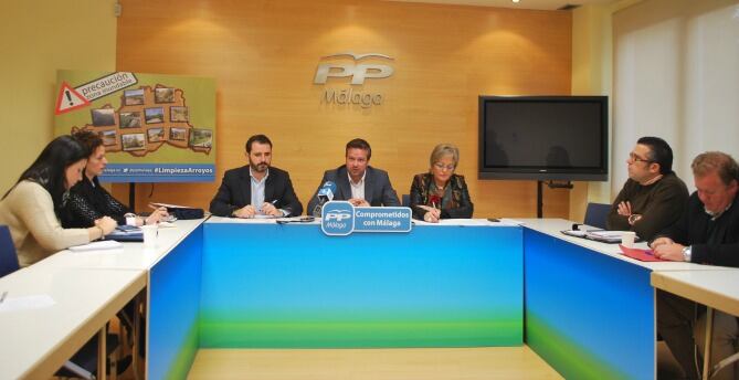 Momento de la rueda de prensa