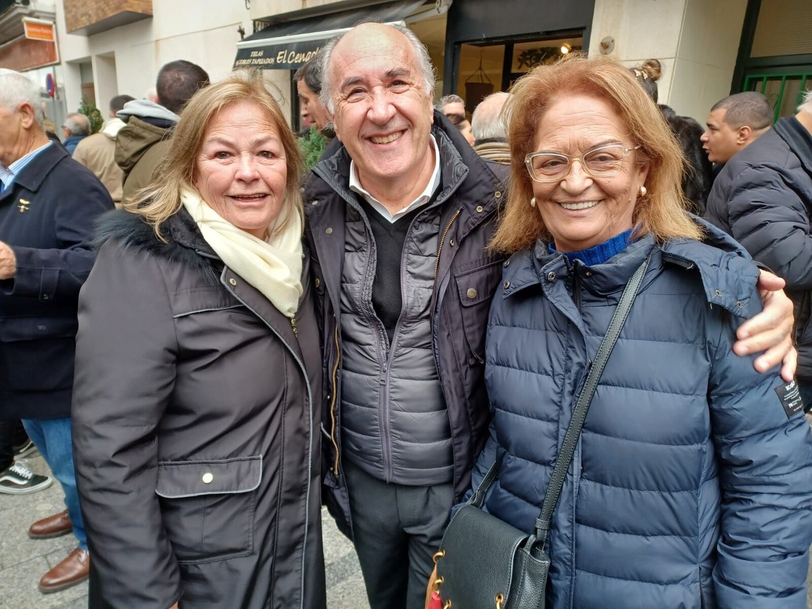 Landaluce y Cid junto a Meana