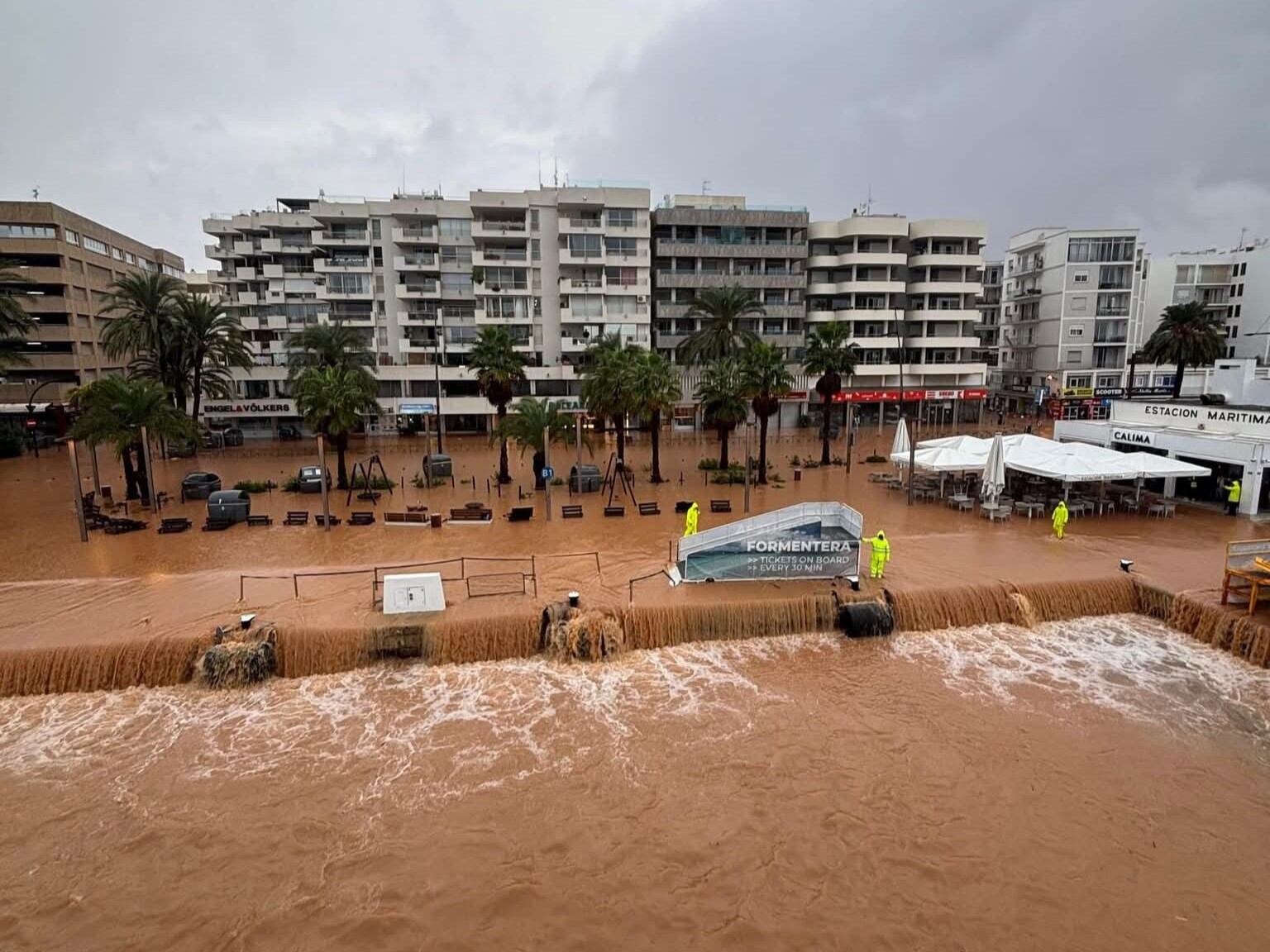 Inundaciones en la zona del Puerto