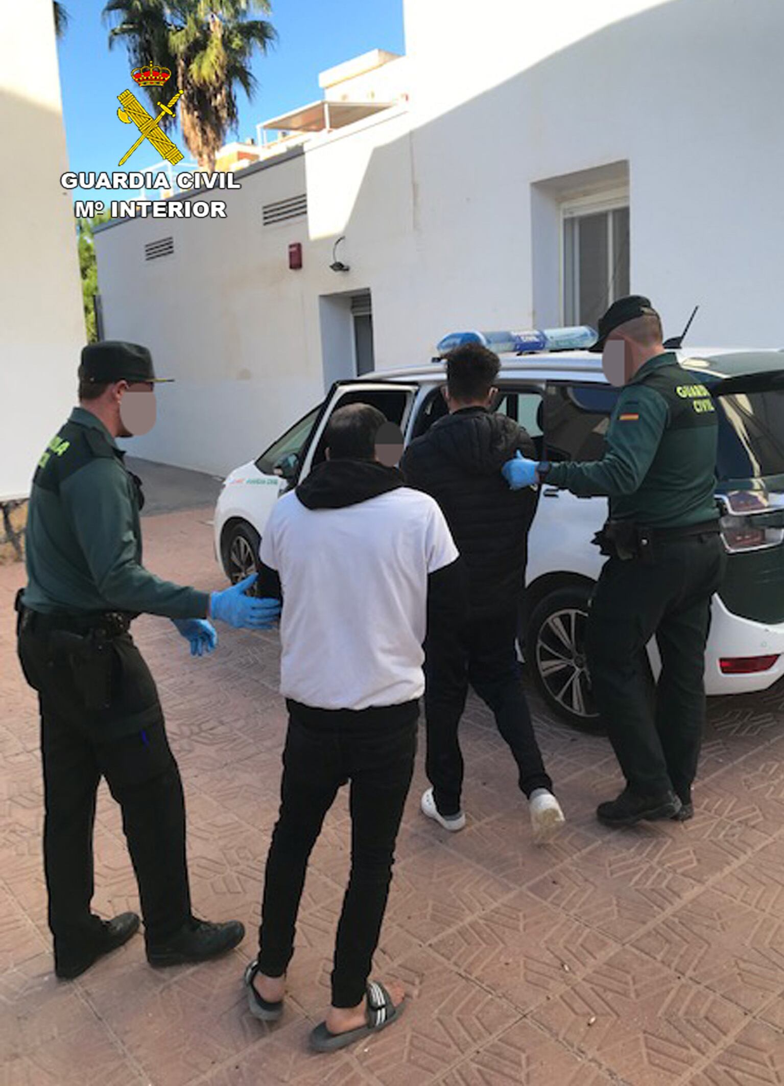 La Guardia Civil detiene a dos atracadores en Totana