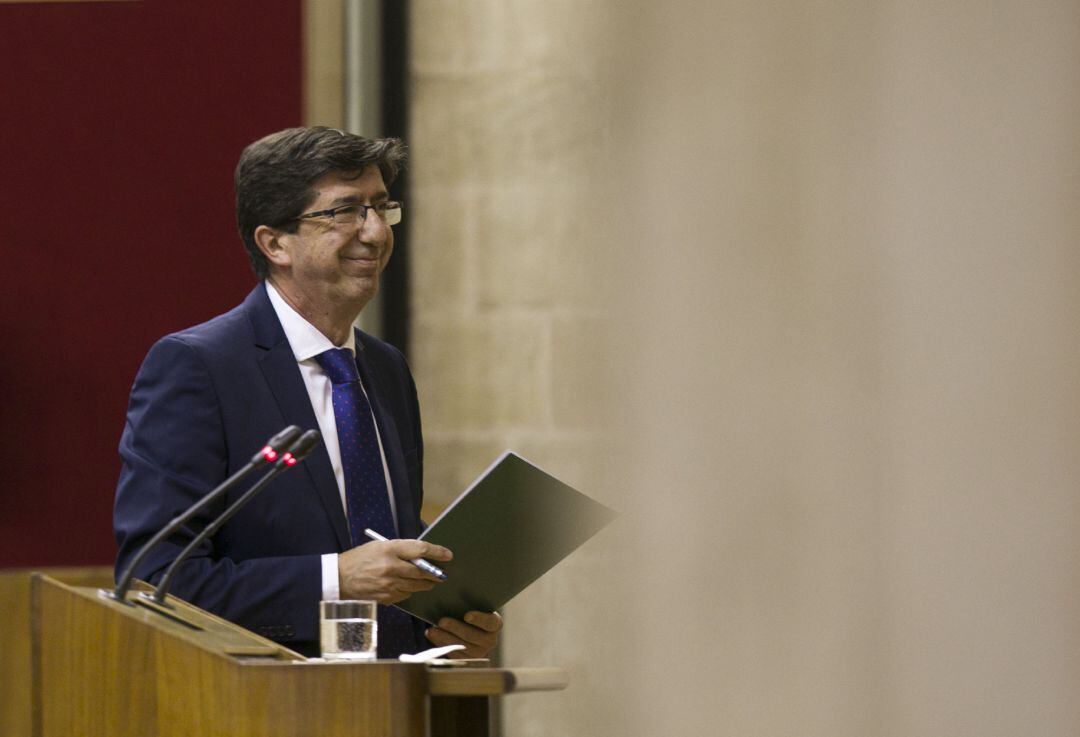 El vicepresidente de la Junda de Andalucía, Juan Marín.