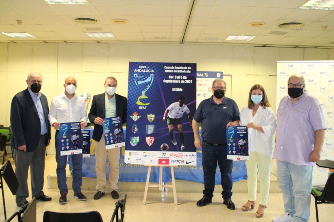 Puesta de largo de la Copa de Andalucía en El Ejido.