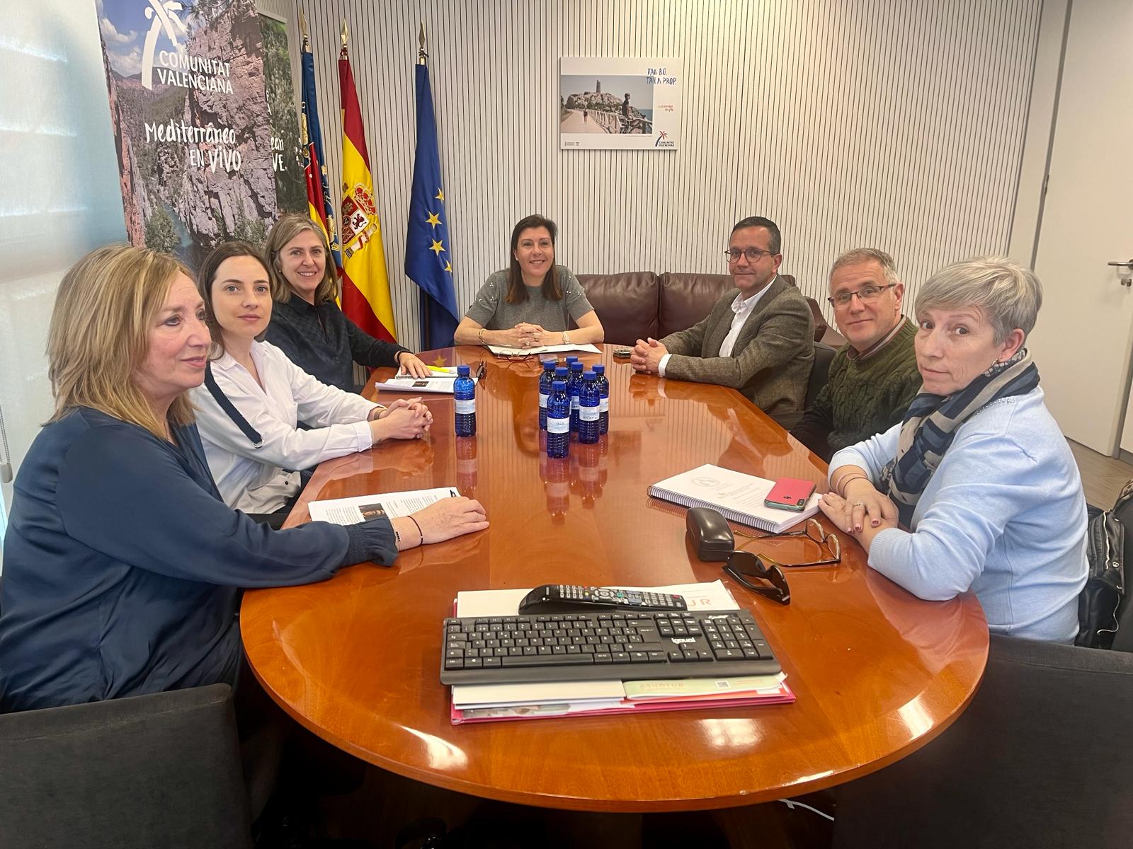 Reunión en Canals sobre la Ruta Borja