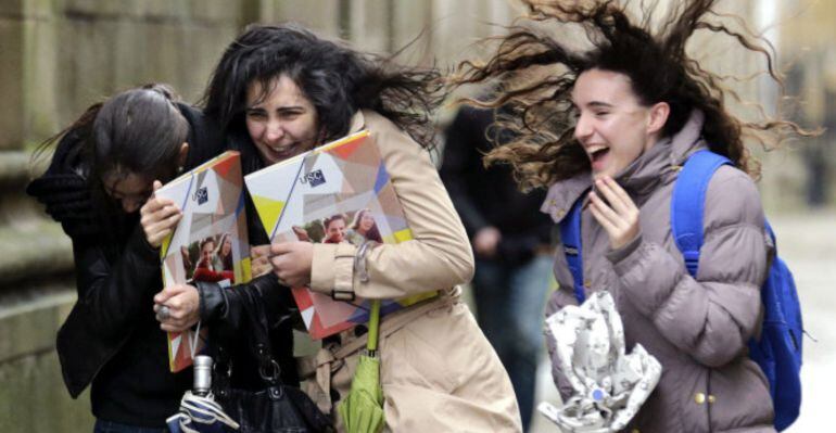 Hoy se esperan fuertes rachas de viento