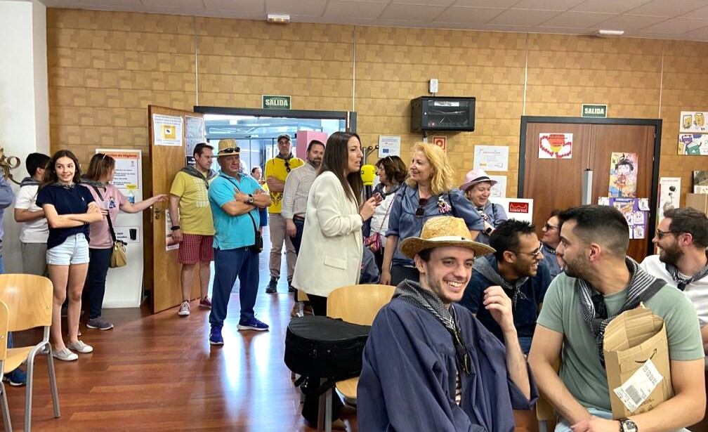 Centenares de personas han participado en el concurso de gachas