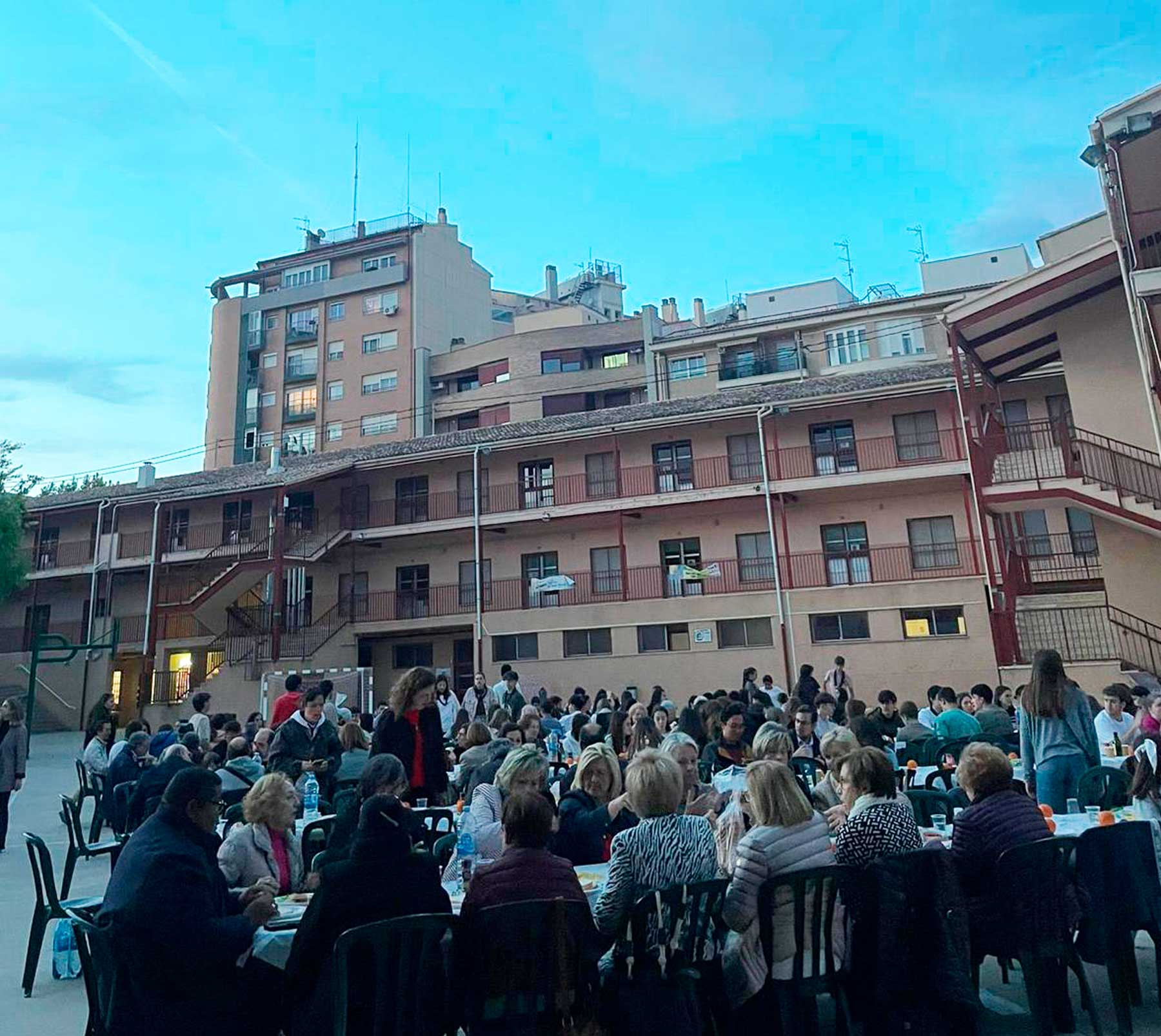 Imagen de la pasada edición de la Cena del Hambre