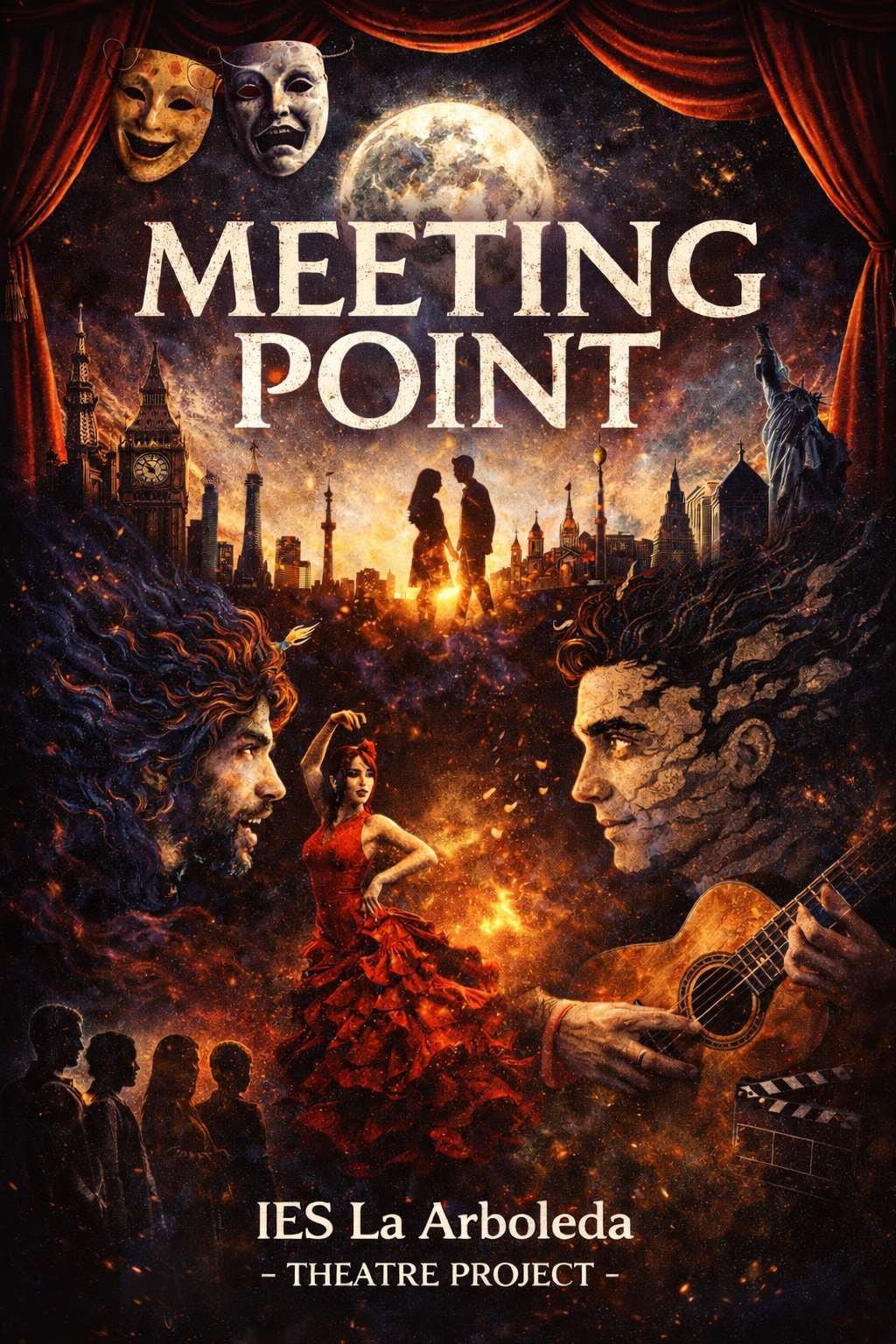 El IES La Arboleda de Lepe vuelve a escena con 'Meeting Point'.