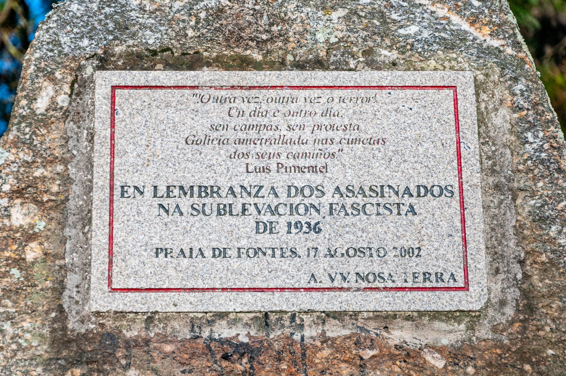Monumento en Lavadores