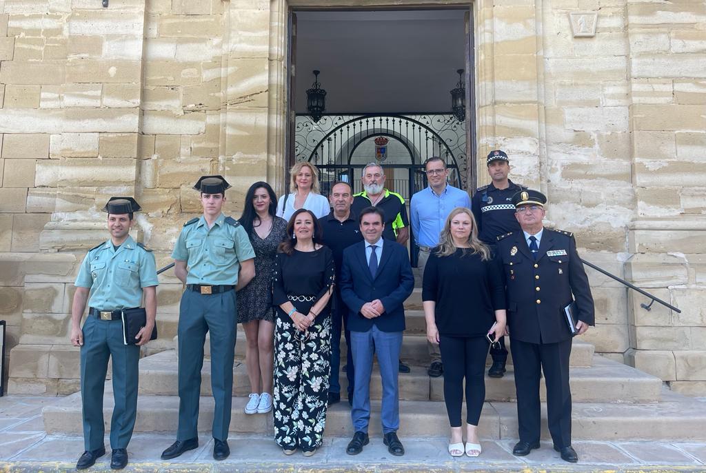 Reunión de la JLS previa a la Romería de Nuestra Señora de Alharilla.