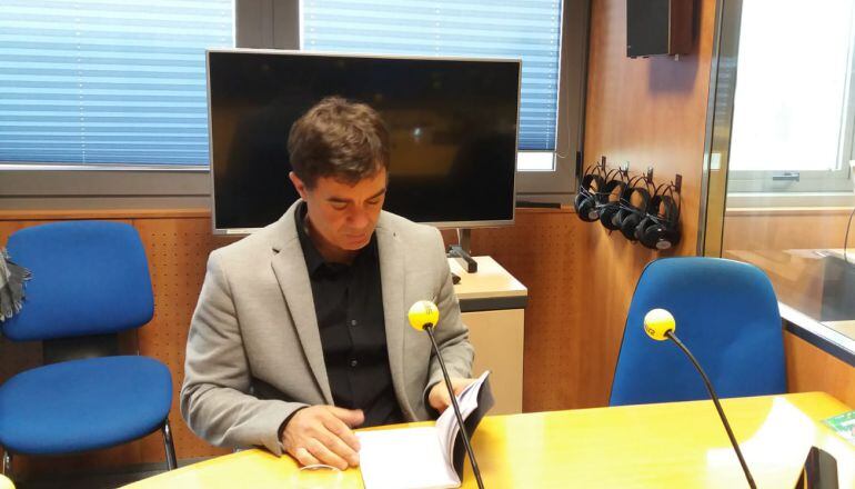 Eduardo Santos, líder de Podemos, en la SER