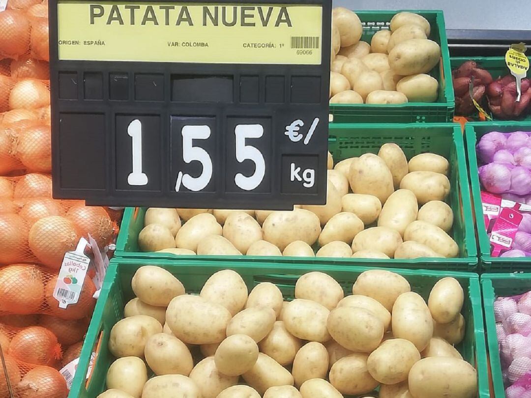 Los precios de los líneales distan mucho de lo que perciben los productores de patata