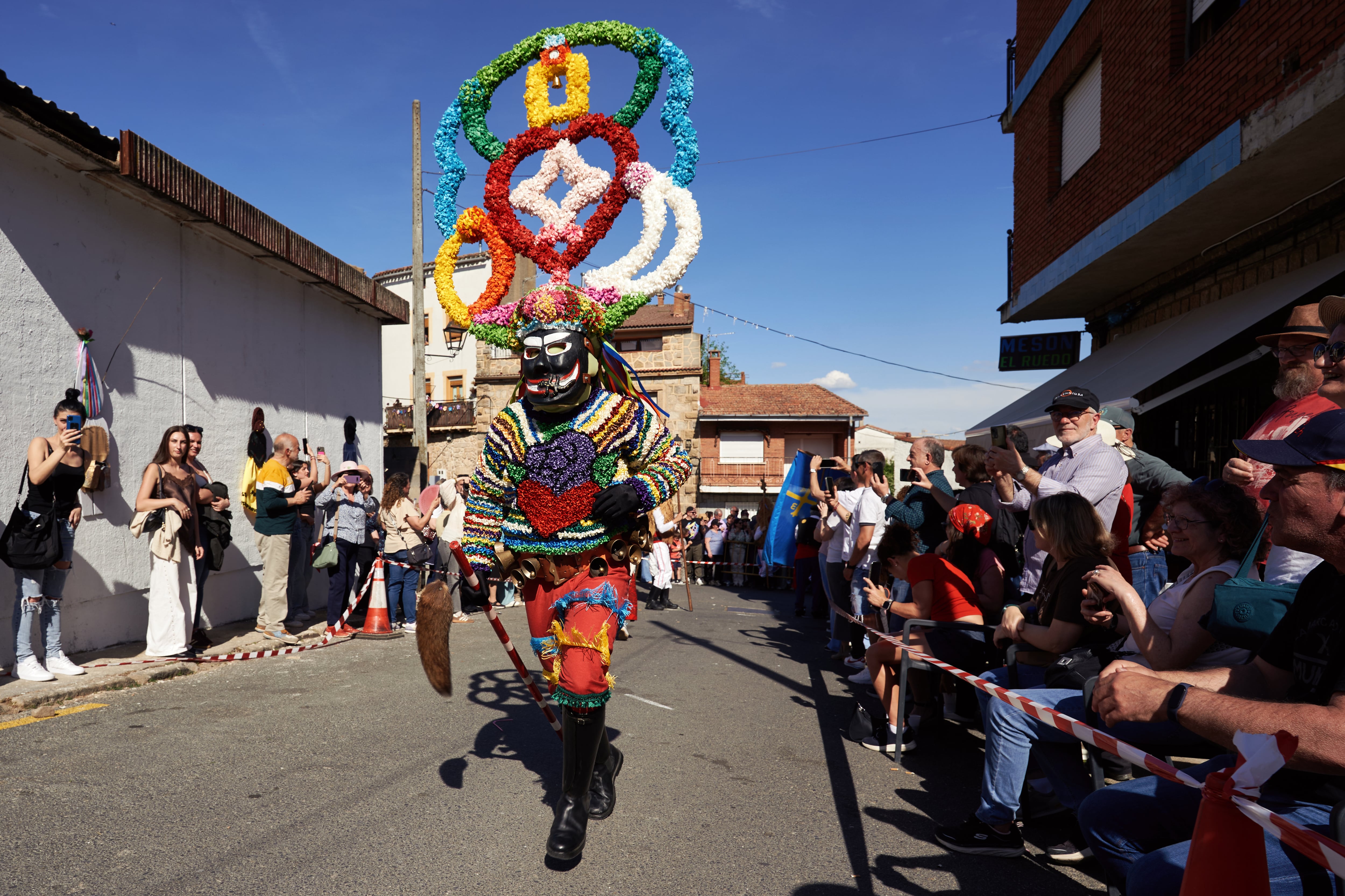 Uno de los grupos invitados procedente de Orense