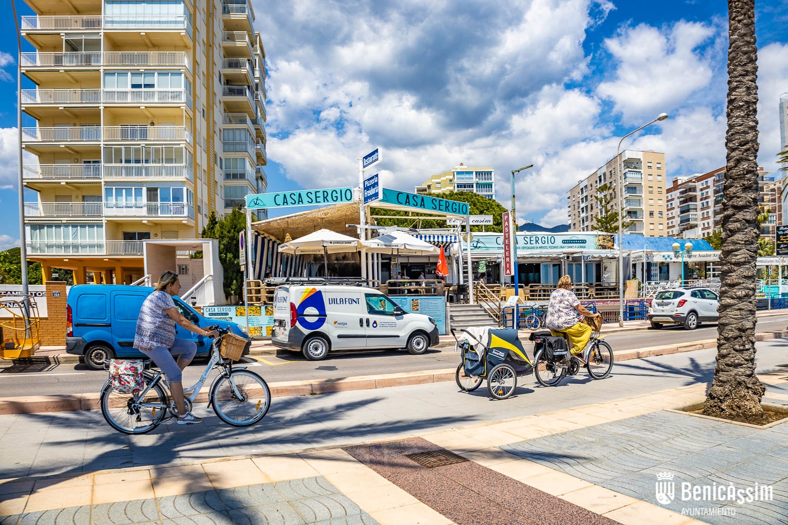 Benicàssim cierra 2023 con 26 km de Carril Bici y con el objetivo de superar los 15 km de itinerarios urbanos accesibles en 2024