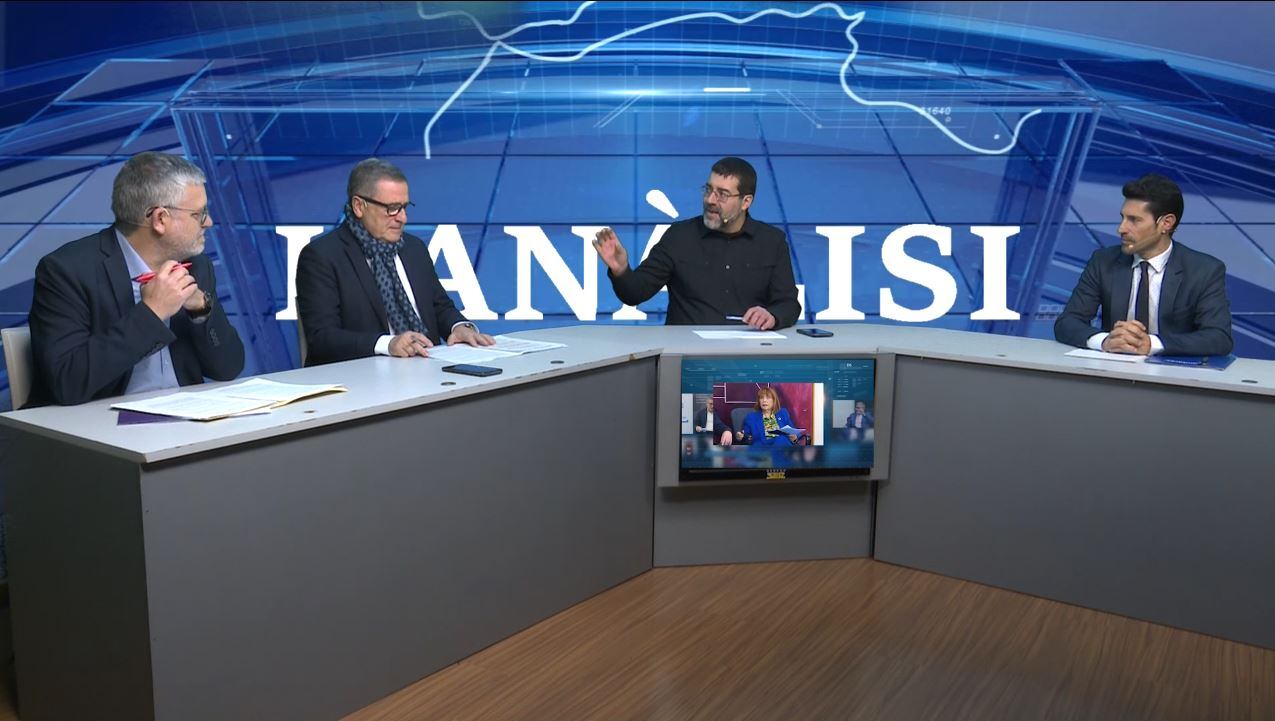 Un momento de L'Anàlisi de Telesafor sobre los presupuestos municipales de Gandia.