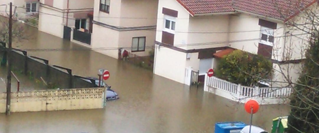 Inundaciones en Sada en 2016