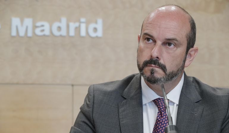 Pedro Rollán, consejero de Presidencia y portavoz del gobierno de la Comunidad de Madrid