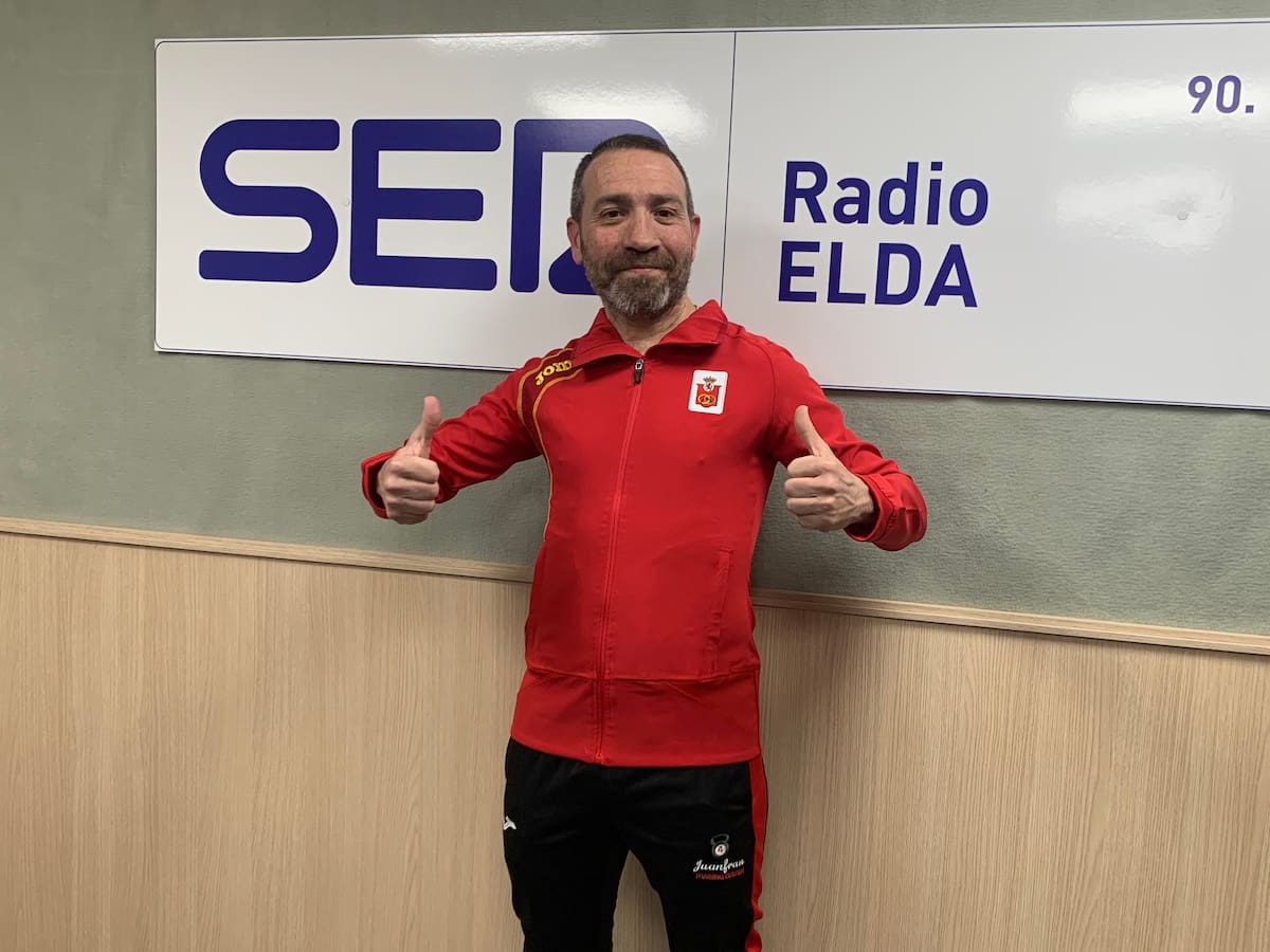 Dimas Guardiola, atleta eldense del C. A. Elda: "No descarto volver a la línea de salida"