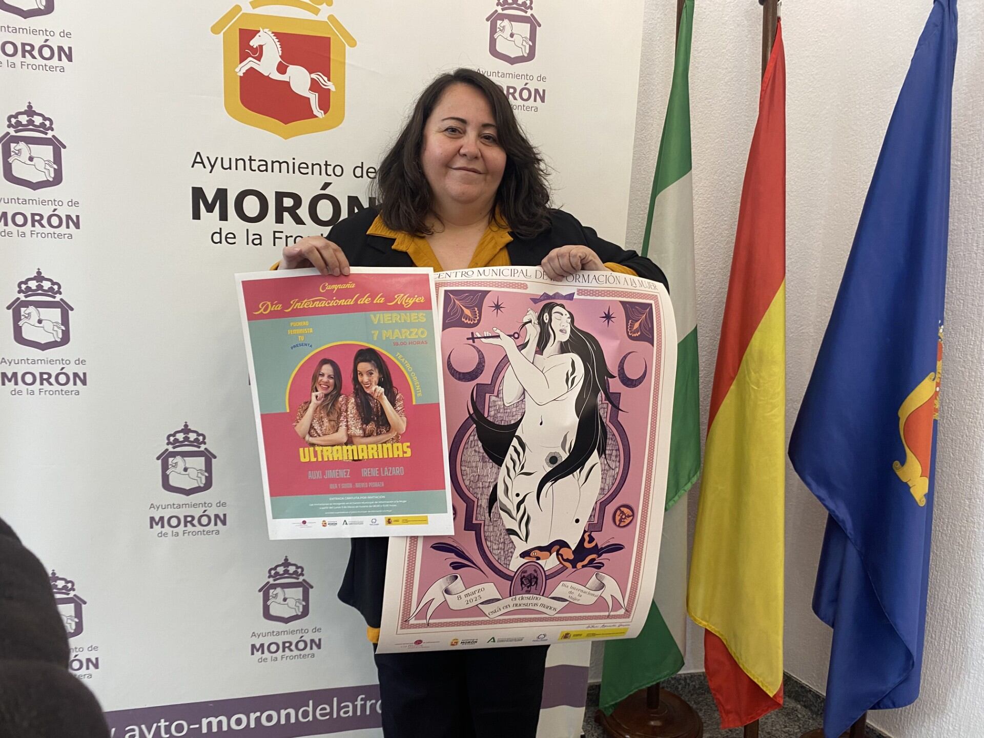 Nuria Martínez, delegada de Igualdad de Morón