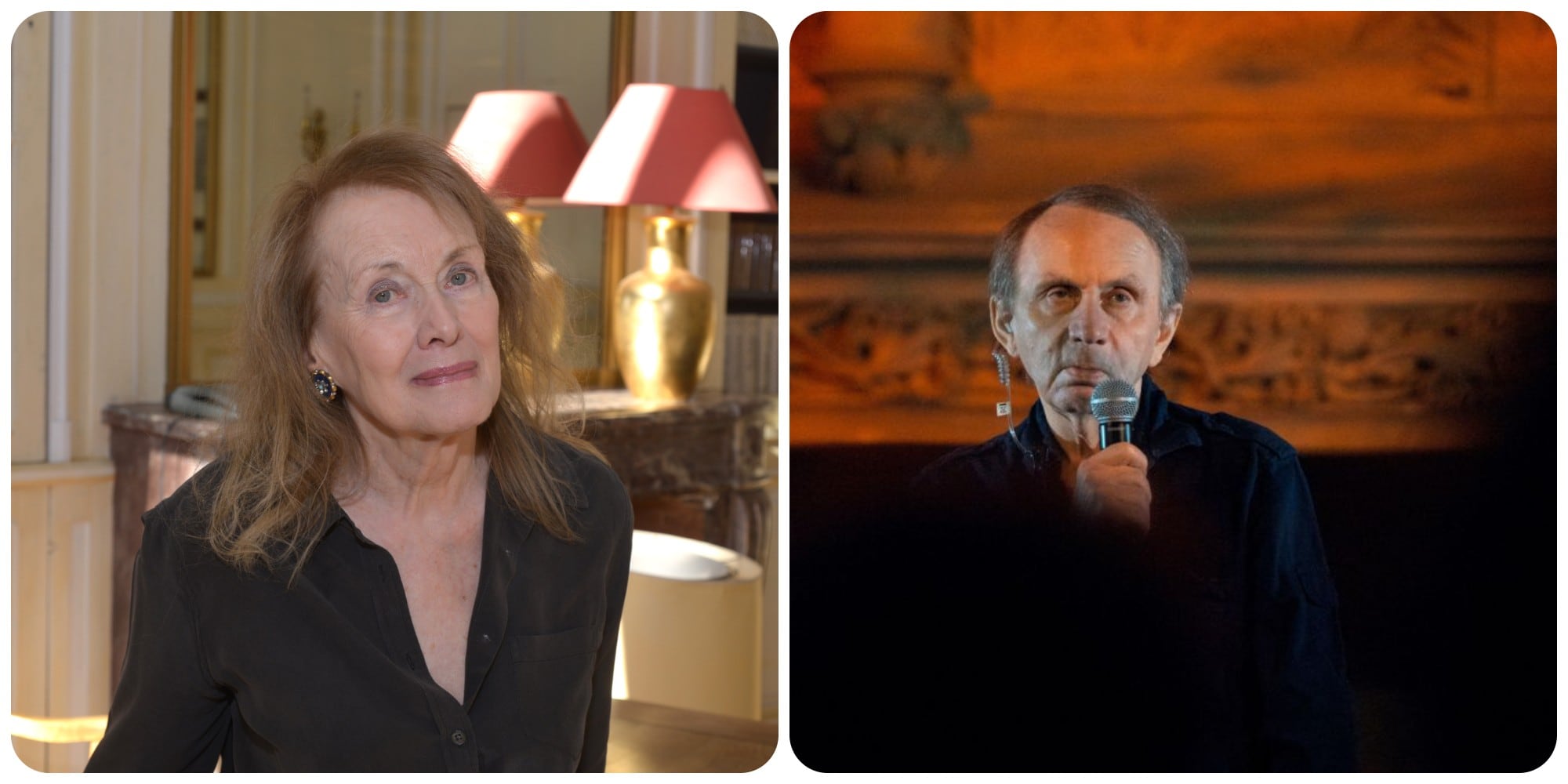 Annie Ernaux y Michel Houellebecq, favoritos al Nobel de Literatura 2022.