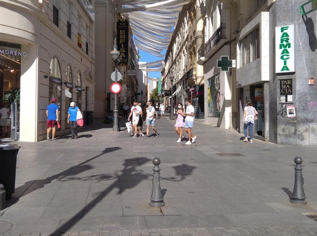 Panorámica de la calle Gondomar en Córdoba