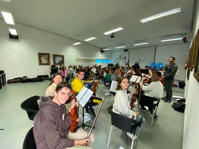 Joven Orquesta Sinfónica Ciudad de La Línea.
