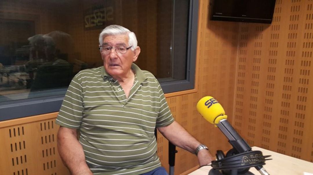 Evelio Rodríguez, presidente de la Asociación de Vecinos del barrio de Santiago en Palencia