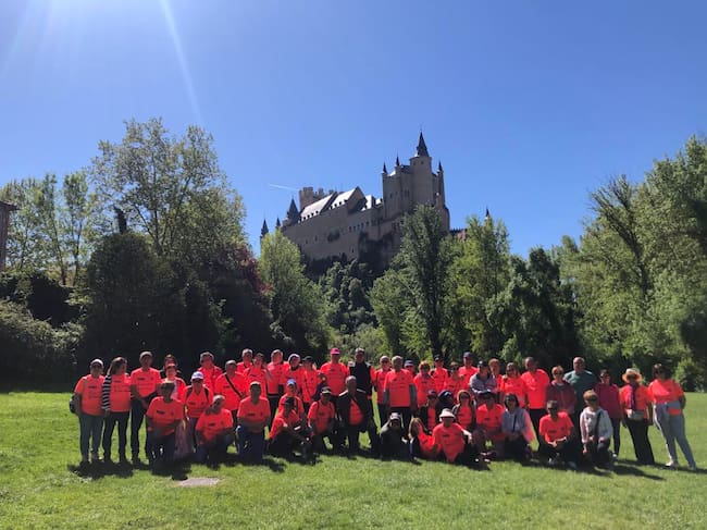 Imágenes de la visita a Segovia en 2024