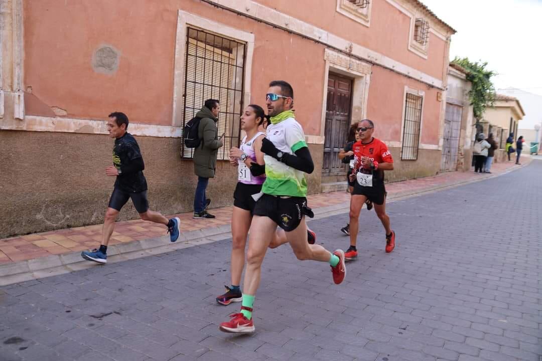 Vicente en la carrera