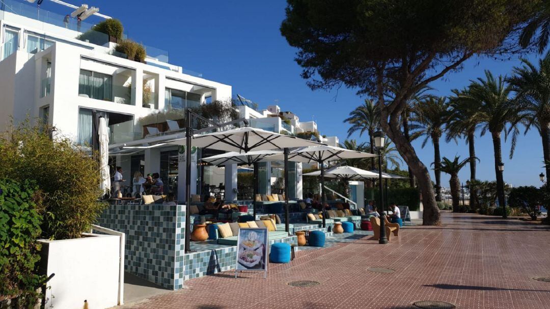 Imagen de la zona con la que los socialistas acompañan su denuncia