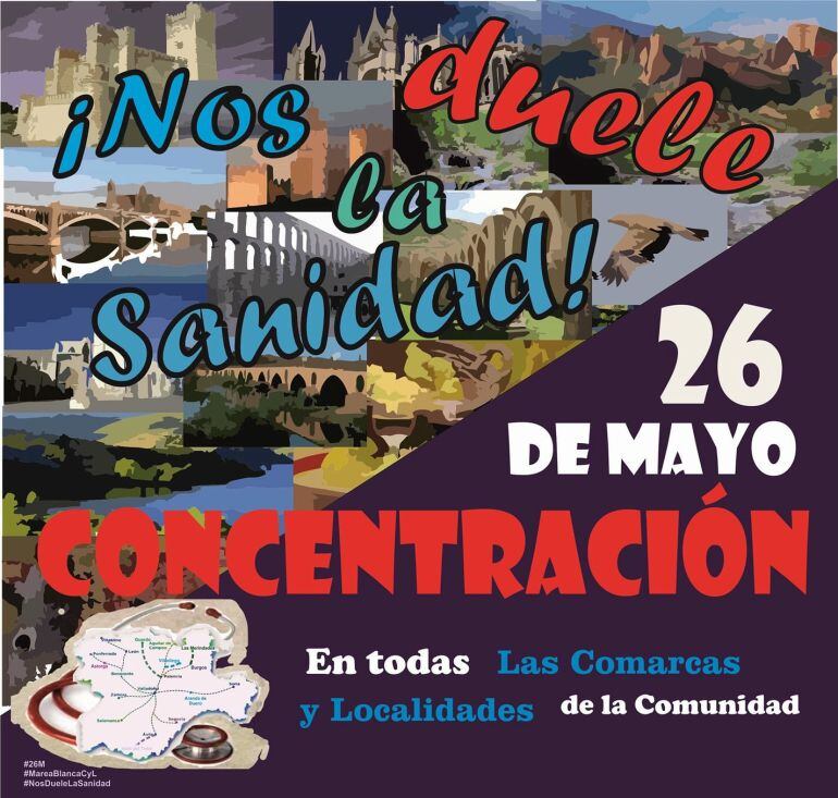 Medina del Campo también se movilizará en la defensa de una sanidad pública de calidad