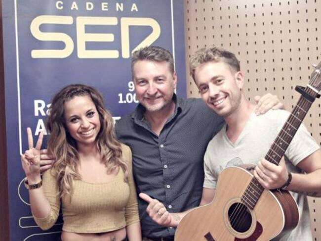 Kiko y Shara en Radio Alicante.