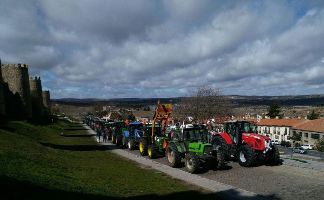 La anterior tractorada se convocó en Marzo del año pasado